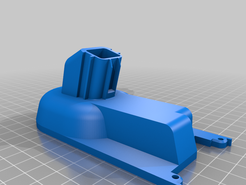 Download free STL file Dyson stick vacuum Ryobi battery adaptor • 3D