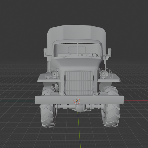 🪖 Ural-375D Soviet Military Truck 3D Print Model・ 3D File for 3D