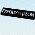 FREDDY-VS-JASON-Logo-Display-Stand-1cm-by-MANIACMANCAVE3D-2.png 12x FRIDAY THE 13TH Logo Display Stands by MANIACMANCAVE3D