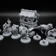 V2.png FREE NPC Traveling Merchant – Fantasy Miniatures (32mm STL for Tabletop RPG)