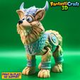 IMG_2327.jpeg FANTASTICRAFT3D - Viking Dog - Flexi FDM 3D Print model