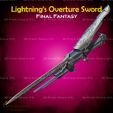 2.jpg Overture Espada Cosplay Final Fantasy - Archivo STL Modelo de impresión 3D