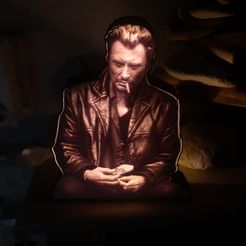 247456640_10226494725579873_2605135277464063814_n.jpg Fichier STL Litho Box Johnny Hallyday・Plan pour impression 3D à télécharger