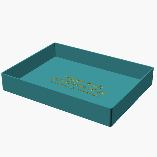 Small Parts Tray (Free) — Test My Print Settings Before You Buy 3D model