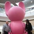 descarga.jpg STL file PinkBunny・Template to download and 3D print