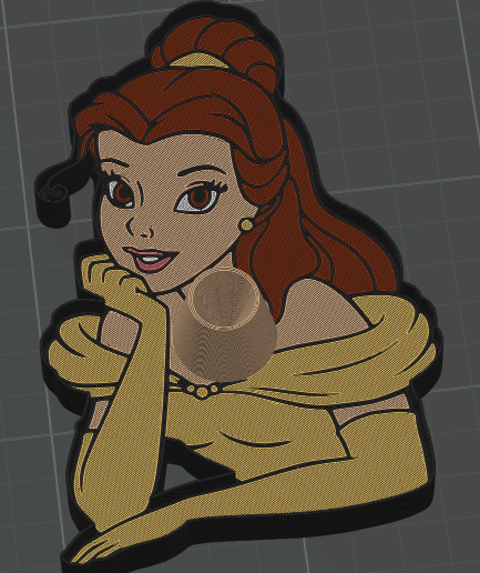Belle Pen/Bead Holder