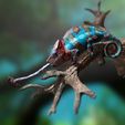 Furcifer-Pardalis-Base-Shoot4.jpg Archivo 3D Camaleón pantera- Furcifer pardalis NosyBe-con-lengua-STL-3D-print-file-con-full-size-texture-high-polygon・Modelo de impresora 3D para descargar