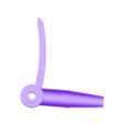 anchorBack.stl 3D-gedruckte Galileo-Hemmung