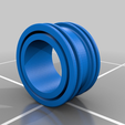 Erector_Set_Compatable_Rear_Wheel.png Fully 3D Printable RC Vehicle (Improved from previously posted)