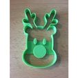 c692717a4783246debde8ad4a2296ce9_preview_featured.jpg Archivo STL gratuito Rudolf Galleta de Navidad・Objeto imprimible en 3D para descargar