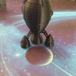 Старая ретро-ракета