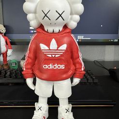 Kaws Adidas Adidas Urban Junior - "No Pain no Gain" - Unique Design -
