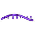 dna_12.stl Descargar archivo STL gratis Molécula de ADN • Diseño imprimible en 3D, Real3Ddesignz