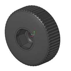 m12.jpg Archivo STL gratuito Empuñadura moleteada Grande M12・Idea de impresión 3D para descargar