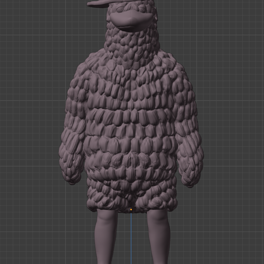 Guru Guru teacher rossa - 3D model önizlemesi