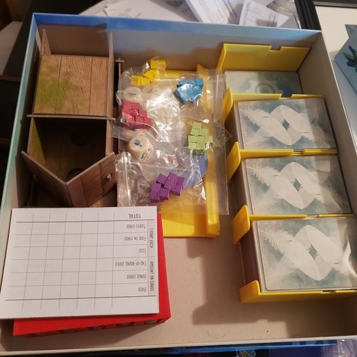 Wingspan Card Holder - Remix for Wider/Thicker SleevesFree STL File for  Cults