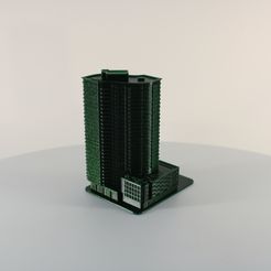 sobro-tower-twilight-green-pla-slimprint-1.jpg Archivo 3D gratis Torre SoBro - Nashville TN, EE.UU.・Modelo para descargar y imprimir en 3D