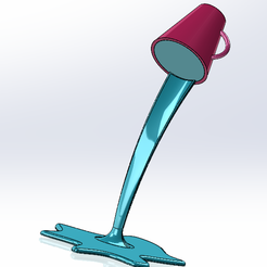 picdecor.png STL-Datei Kreative moderne Tischlampe・Modell für 3D-Drucker zum Herunterladen