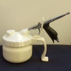 20220829_095722.jpg STL-Datei Airbrush-Topfreiniger・Design für den 3D-Druck zum Herunterladen