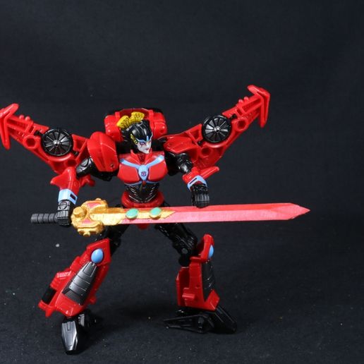 🤖 Zephyr Edge for Transformers Legacy Windblade・ STL File for 3D