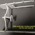 TieInterceptorInstructions_04.jpg Free STL file Tie Fighter Interceptor Kit Card・Object to download and to 3D print