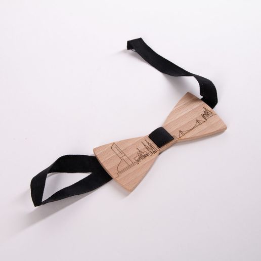 Bowtie (with Wroclaw Skyline) - 3D model önizlemesi