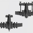 complete-bommers-FOR-IMAGE2.jpg Post-Apocalyptic Super Scrap Flying Fortress 8mm scale multi-part kit