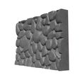 Render-105.jpg Stylized Rock Plate for 3D Printing