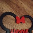 Snapchat-1618596194.jpg Disney Inspired Home Sign Mickey minnie Head Home Decor Cake Topper Personalized Wall Art