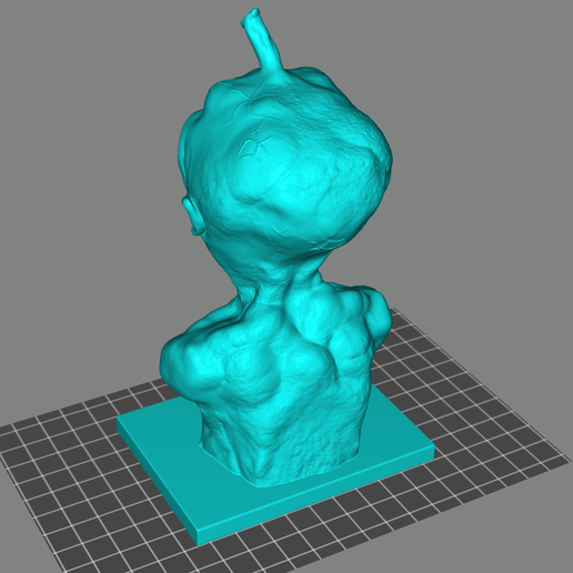 Download Stl File Alien Bust • Model To 3d Print ・ Cults 