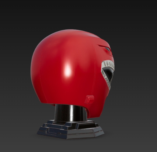 🪖 Power Rangers - Red Ranger Helmet・Free STL File for 3D printing・Cults