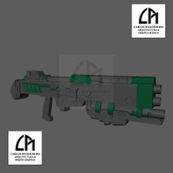 CI_Blaster-Green-02.jpg Archivo STL Gundam CI_Blaster・Design para impresora 3D para descargar