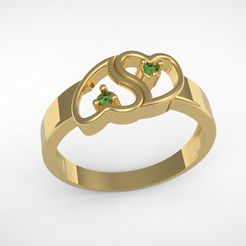 27.jpg Fichier STL gratuit ANEL CORAÇÃO RING HEART・Design pour imprimante 3D à télécharger
