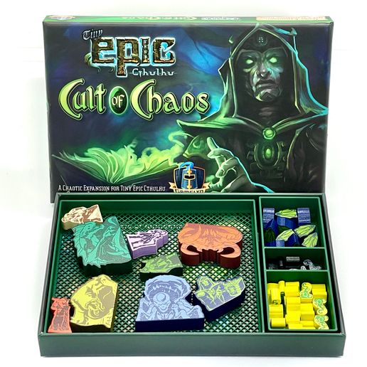 Gamelyn Games Tiny Epic Cthulhu - Cult Of Chaos (Espansione) - Gioco Da Tavolo 1-4 Giocatori, 14+, 45 Min, Tedesco - 3