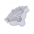 0650_chespin~private_use_cults3d_otacutz-cookiecutter-only.png #0650 Chespin Cookie Cutter / Pokémon