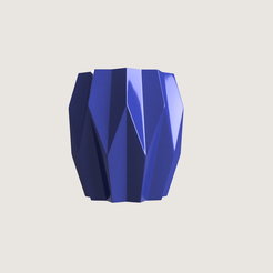 vase_kare_2022-Jul-08_08-11-45AM-000_CustomizedView22016670752_png.png STL file VASE V/2 Rhombus・Template to download and 3D print