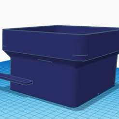 Capture.png Fichier STL bac monocoque rehausse 5cm・Design imprimable en 3D à télécharger