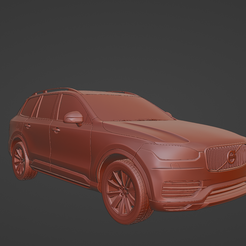 2.png STL file VOLVO XC90 2020・Template to download and 3D print