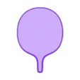 Pickleball-Paddle-Small.stl CORNICHON  |  Pickleball rackets set, fast print