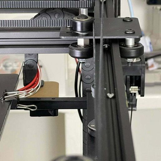 TronXY X5SA CoreXY Motor Mount/Pully Re-Alignment - 3D model önizlemesi