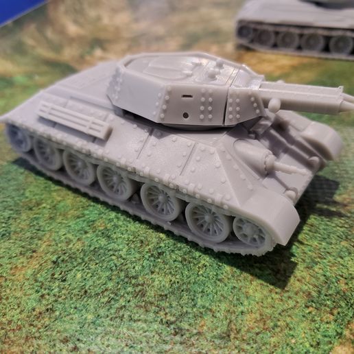 3D printing T-34 Variants for Dust Warfare 1947 • made with Elegoo ...
