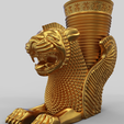 untitled.135.png Achaemenid Persian Lion Rhyton 3D print model