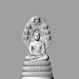 fron.png Nak Prog Statue Cambodian 3D model