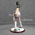 05.jpg (PreSupport) 1/4 Yuffie Kisaragi Standing Posture Final Fantasy VII Remake
