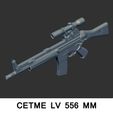 01.jpg weapon gun RIFLE CETME LV556 FIGURE 1/12 1/6