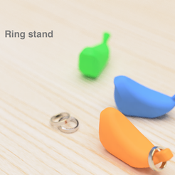1.png Free STL file Ring stand・3D printable object to download