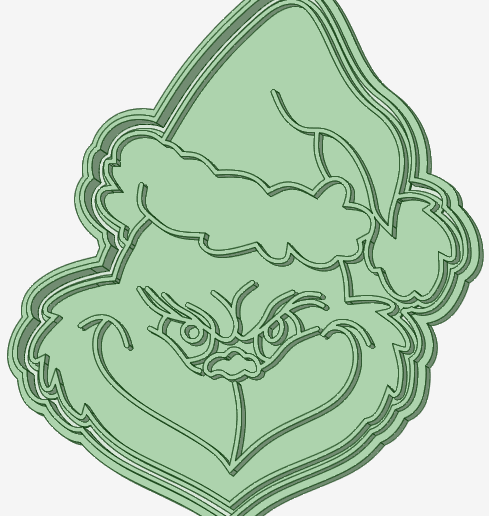 Grinch-navideño_e.png Grinch Christmas cookie cutter