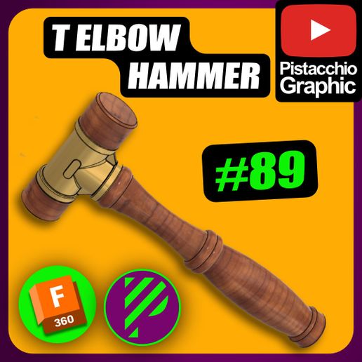 Post-Fusion.jpg Martelo de cotovelo T + desenho técnico E-Book