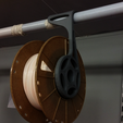 Capture_d_e_cran_2016-03-16_a__13.54.23.png Free STL file Overhead Spool Holder For Closet Rod・3D printer model to download