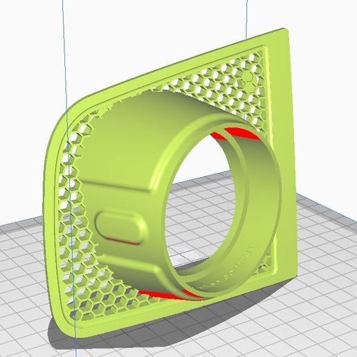 Νέα εικόνα bitmap.jpg Air Vent Gauge Pod, 52mm, Fits VW Golf mk7 V2"Arlon Special Parts"